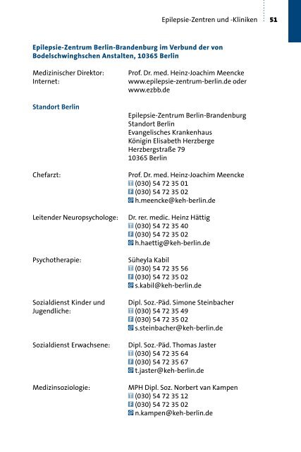 Broschüre - Schweizerische Liga gegen Epilepsie