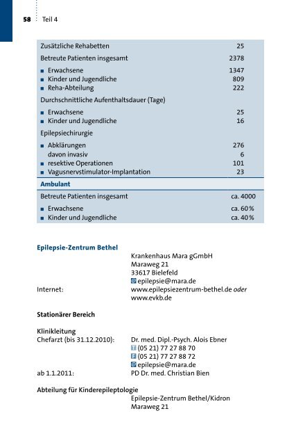 Broschüre - Schweizerische Liga gegen Epilepsie