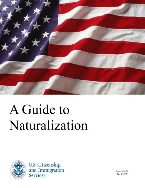 A Guide To Naturalization