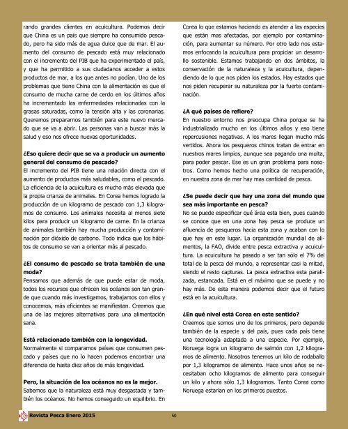 REVISTA PESCA ENERO 2015