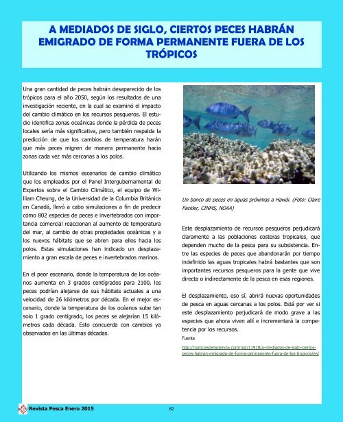 REVISTA PESCA ENERO 2015