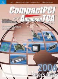 CompactPCI and AdvancedTCA Systems - December 2005