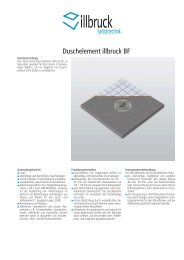 Duschelement illbruck BF