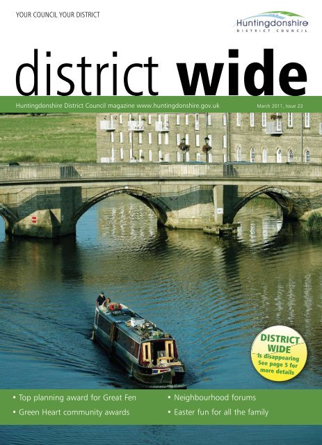 District Wide March 2011 - Huntingdonshire District Council