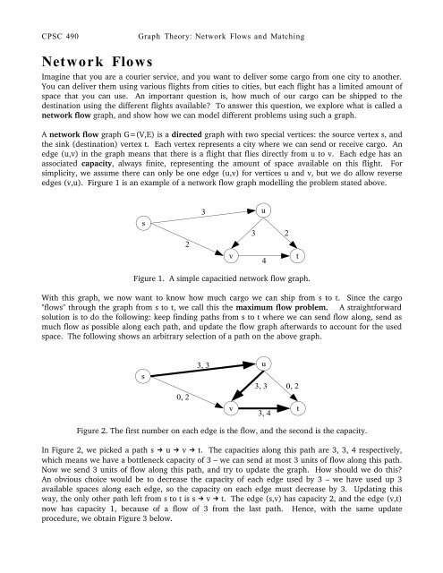 Network Flows and Matching