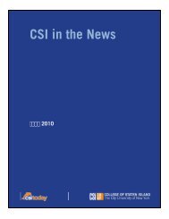 CSI in the News June 2011 - CSI Today