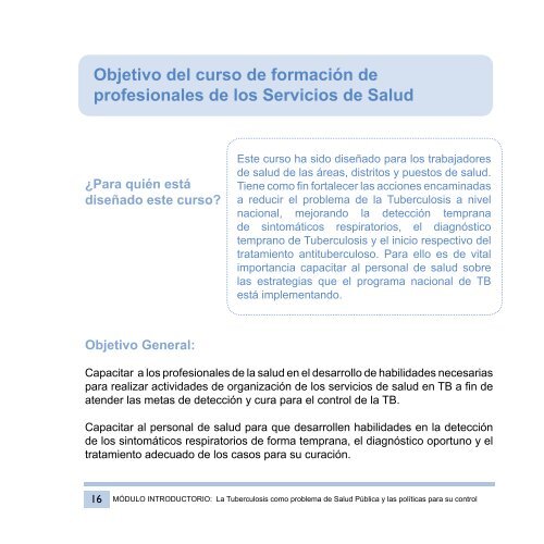 modulo introduccion - tb y salud publica - Departamento de ...