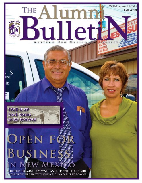 Open for Business - Western New Mexico University