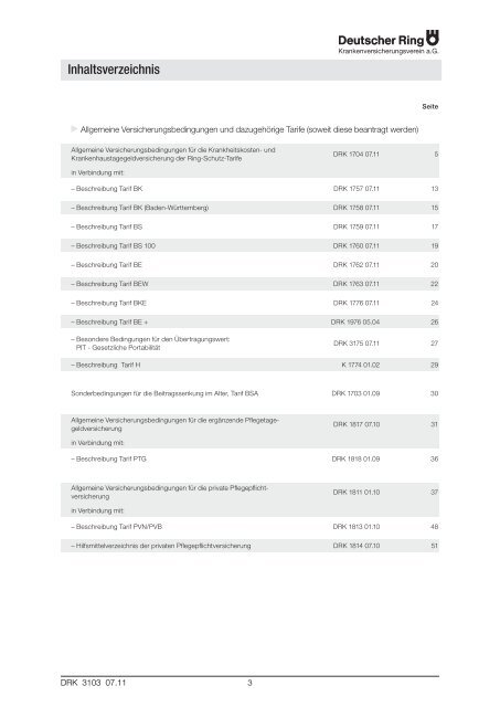 Versicherungsbedingungen und -informationen für die - Eureka24.de