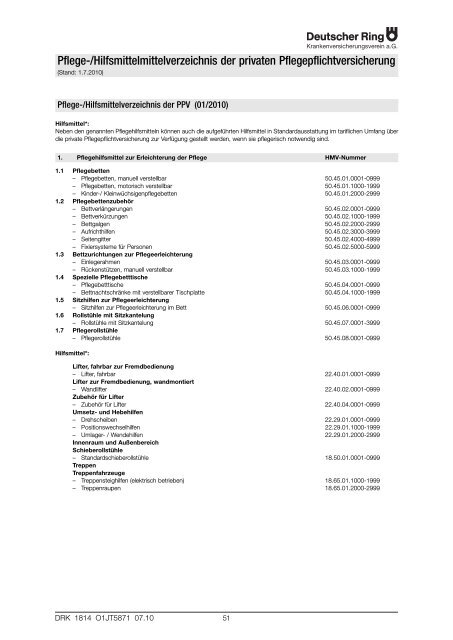 Versicherungsbedingungen und -informationen für die - Eureka24.de