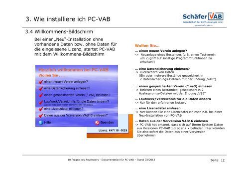 Programm PC VAB Fragen und Antworten - VR-Bank Bayreuth