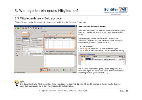 Programm PC VAB Fragen und Antworten - VR-Bank Bayreuth