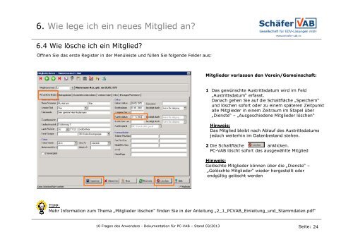 Programm PC VAB Fragen und Antworten - VR-Bank Bayreuth