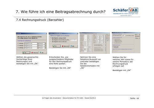 Programm PC VAB Fragen und Antworten - VR-Bank Bayreuth