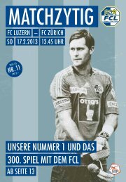 Ausgabe 11 - FC Luzern