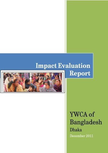 YWCA of Bangladesh Impact Evaluation Report - Fokus