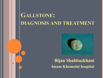 Gallbladder Stones - IAGH