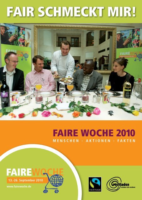 FAir schMeckt Mir! – FAirer hAnDeL in Der GAstronoMie - Faire Woche