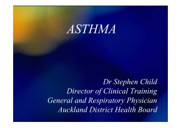 Asthma Case Studies (PDF Format)