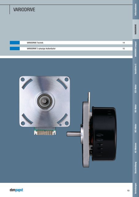 VARIODRIVE - ebm-papst