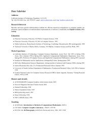 Curriculum Vitae - Computing + Mathematical Sciences - Caltech