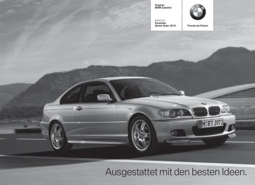 E46 DE Titel.indd - BMW Diplomatic Sales