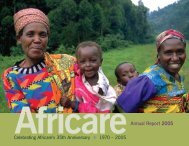 2005 Annual Report and 35th Anniversary Celebration - Africare