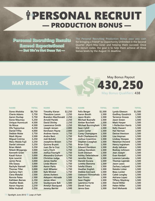 June 2012 - American Income Life