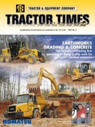 EARTHWORKS GRADING & CONCRETE - TEC Tractor Times