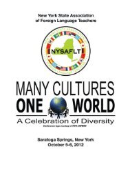 Language Proficiency Made Easy! - NYSAFLT Annual Conference ...