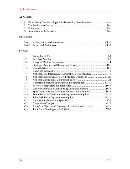 JP 1, Doctrine for the Armed Forces of the United States - Defense ...