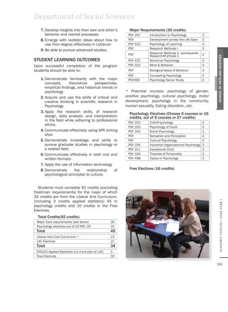 academic-catalog2011.. - LAU Publications - Lebanese American ...