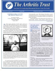 Spring â 2000 â PDF - Arthritis Trust of America