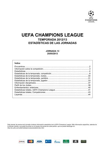 UEFA CHAMPIONS LEAGUE - UEFA.com