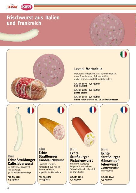 WI LK Wurst & Schinken - Wilk Gourmetgroup