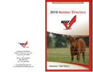 2010 CBB board directory.indd - Cattlemen's Beef Promotion and ...