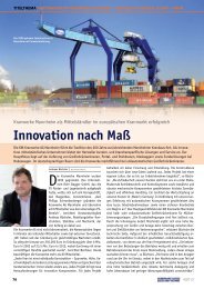 Innovation nach MaÃ - KW-Kranwerke AG Mannheim