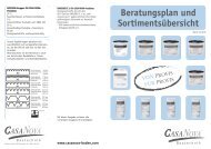 grundieren – absperren ausgleichen – füllen - CASA NOVA