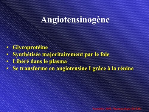 SystÃ¨me RÃ©nine Angiotensine-AldostÃ©rone