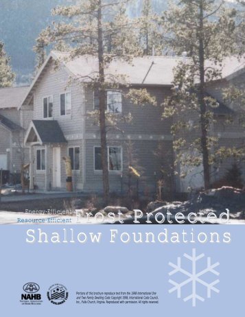 Energy-Efficient Resource-Efficient Frost-Protected Shallow ...