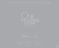 Penthouse 701 - One Thousand Ocean