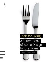 Tools for Living: A Sourcebook of Iconic Designs ... - Fiell Publishing