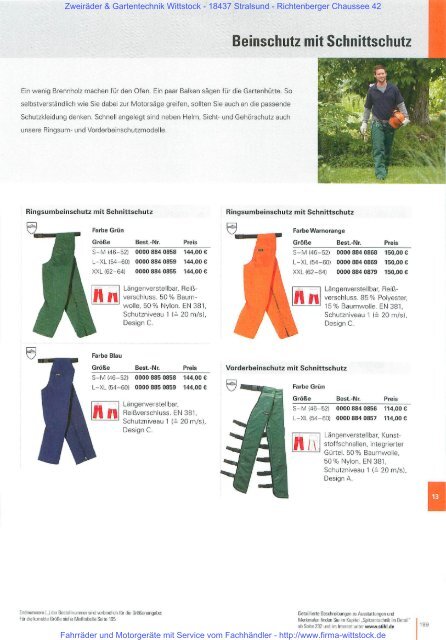 Katalog 2012 - Fahrräder und Gartentechnik Wittstock in Stralsund