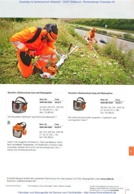 Katalog 2012 - Fahrräder und Gartentechnik Wittstock in Stralsund