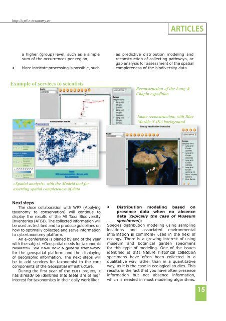 Newsletter #5 - EDIT | - European Distributed Institute of Taxonomy