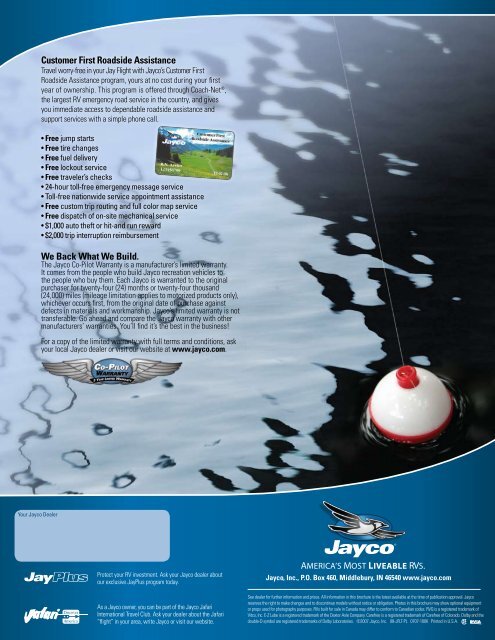 2008 Jay Flight Brochure - Rvguidebook.com