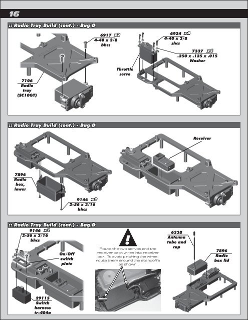 Instruction Manual - Team Associated