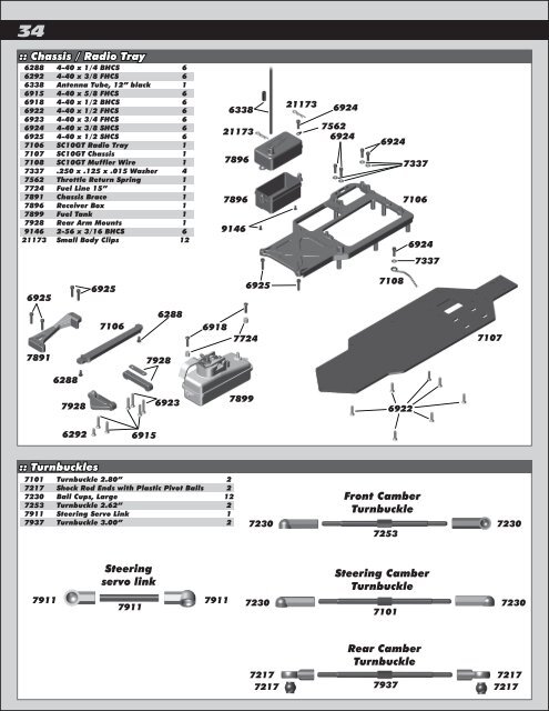 Instruction Manual - Team Associated