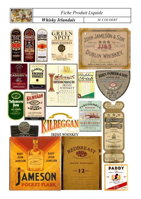 Fiche whisky Irlande