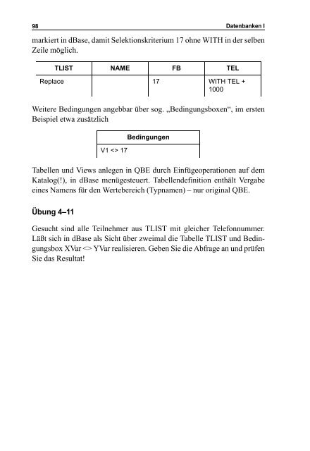 Skript Datenbanken I - Praktische Informatik Universität Kassel